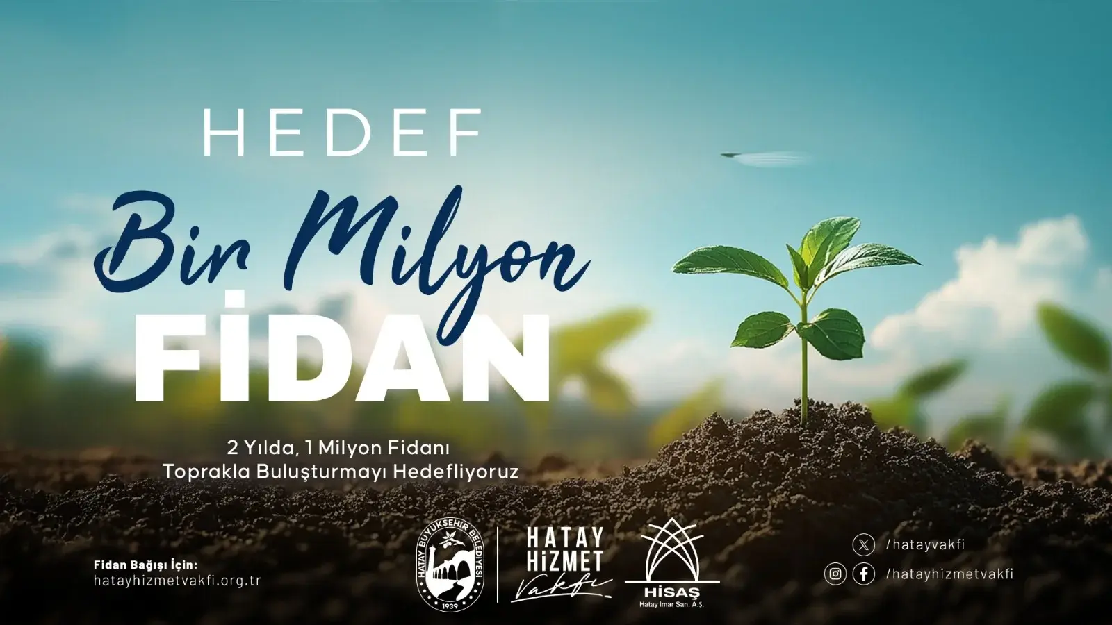 BAŞKAN ÖNTÜRK’ÜN FİDAN SÖZÜ GERÇEK OLDU