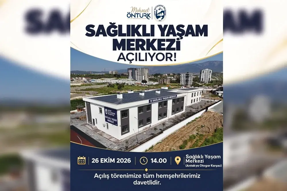 HBB SAĞLIKLI YAŞAM MERKEZİ 26 EKİM’DE AÇILIYOR
