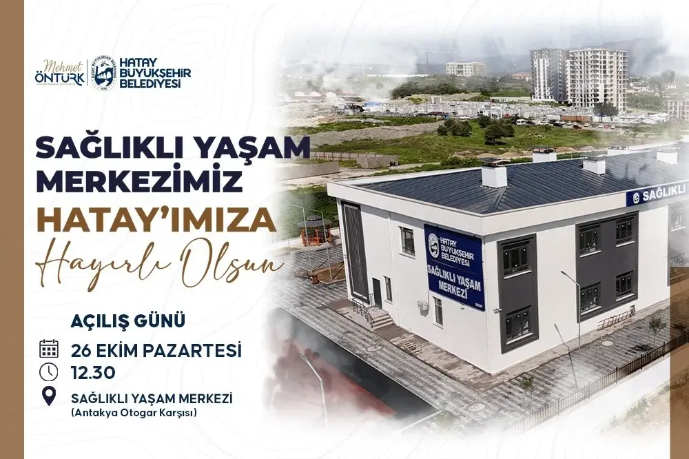 HBB SAĞLIKLI YAŞAM MERKEZİ 26 EKİM’DE AÇILIYOR