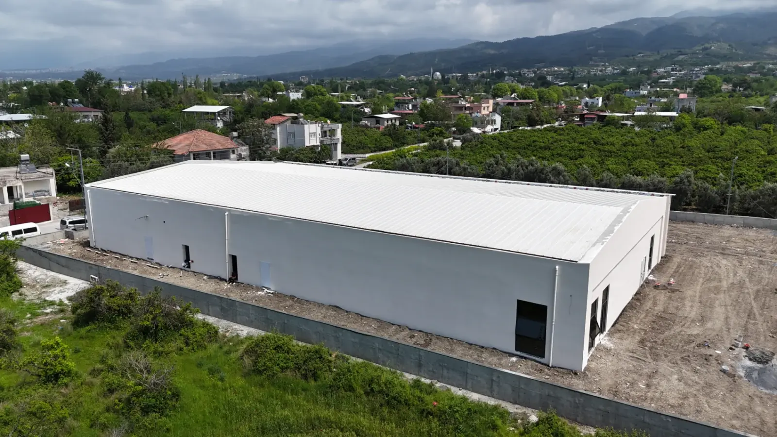 BAŞKAN ÖNTÜRK DÖRTYOL’DA DEVAM EDEN ÇOK AMAÇLI SALON PROJESİNİ İNCELEDİ