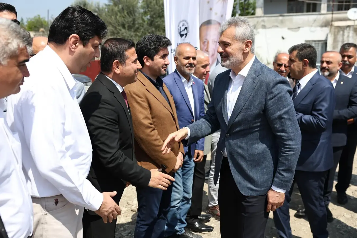 BAŞKAN ÖNTÜRK DÖRTYOL’DA DEVAM EDEN ÇOK AMAÇLI SALON PROJESİNİ İNCELEDİ