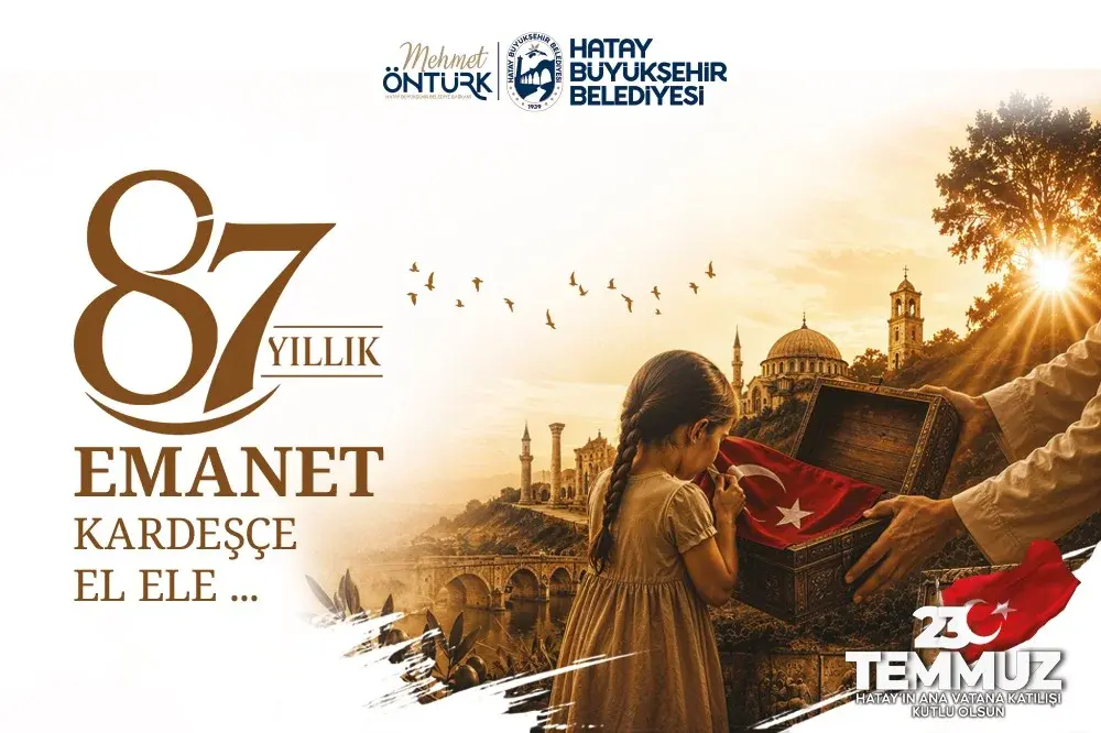 BAŞKAN ÖNTÜRK’TEN 23 TEMMUZ MESAJI