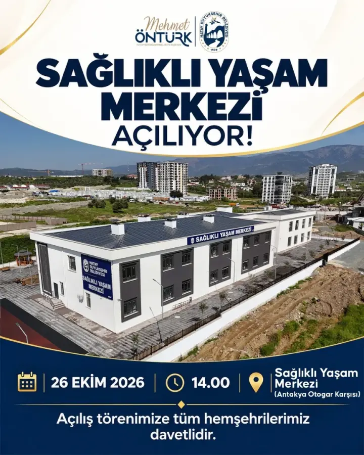 HBB SAĞLIKLI YAŞAM MERKEZİ 26 EKİM’DE AÇILIYOR